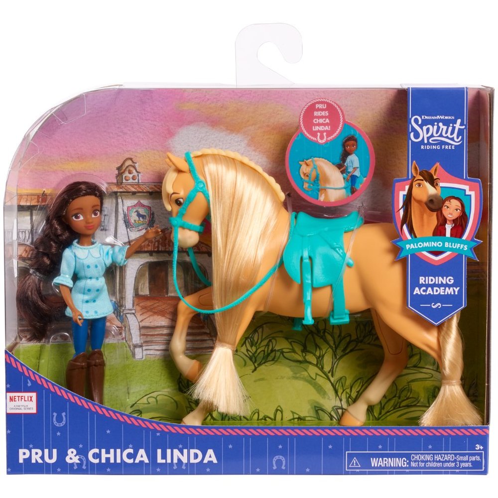 Spirit Riding Free Pru & Chica Linda